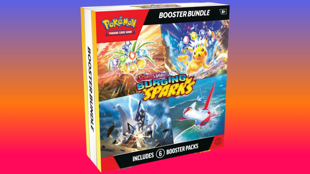 Best Buy actually has Pokémon TCG: Surging Sparks in stock, and I wouldn’t wait