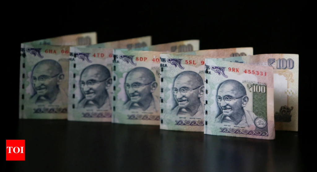 Rupee slips by 51p to 87.2 vs $, steepest fall in 3 weeks - The Times of India