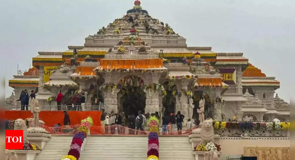 You can now watch Ayodhya Ram Mandir morning Aarti live daily - Times of India