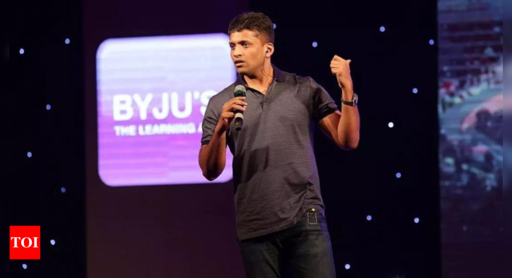 Byju Raveendran on EY’s role in insolvency: ‘No escape for those involved’ - The Times of India