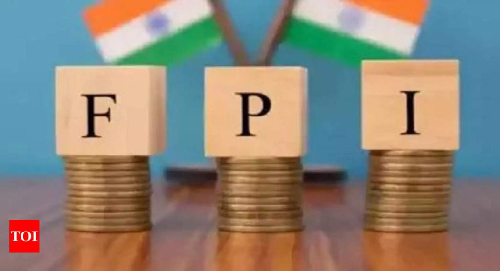 FPI outflows stands at Rs 1.12 lakh crore in 2025, sell Rs 34,574 crore worth equities in February - The Times of India