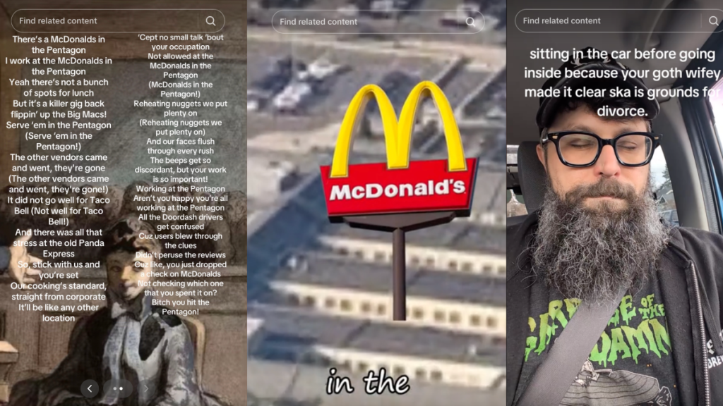 'McDonald's in the Pentagon' TikTok song makes ska trendy again